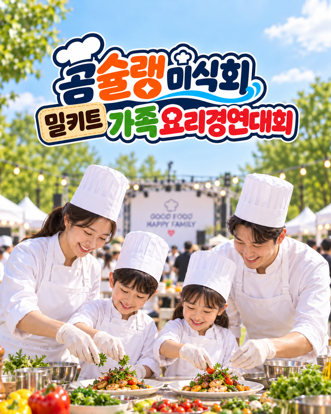 곰슐랭 가족 요리경연대회