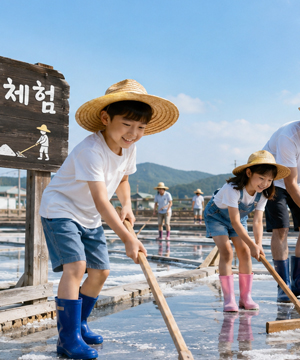 곰소염전체험